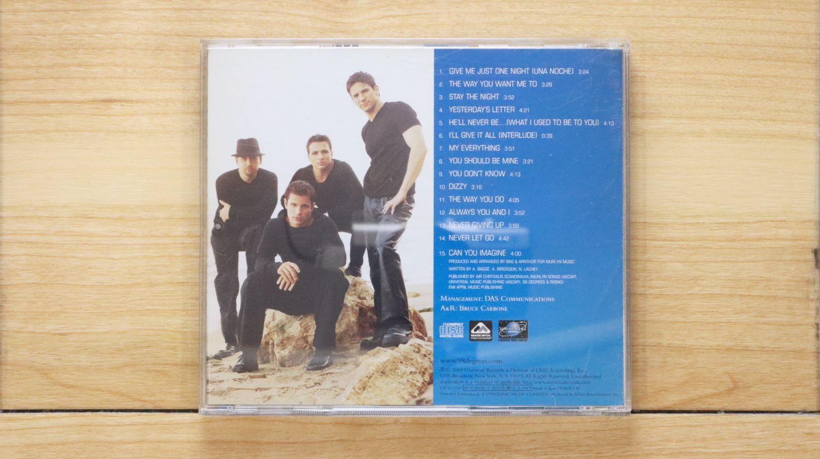 国内盤CD☆ナインティーエイト・ディグリーズ/98°□ レヴェ