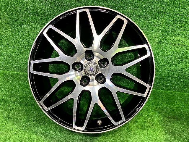 ピエトラ ｵﾃﾞｯｾｲ ホイール アルミ ブラックポリッシュ 18インチ 7J 5穴 4本 114.3 55 TRITUETUBI_COM