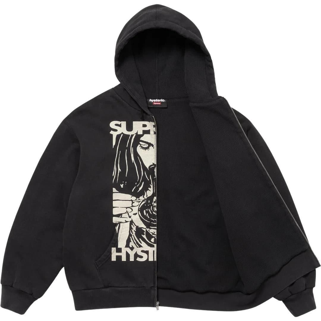 Supreme x Hysteric Glamour サーマル ラインド ジップ アップ 