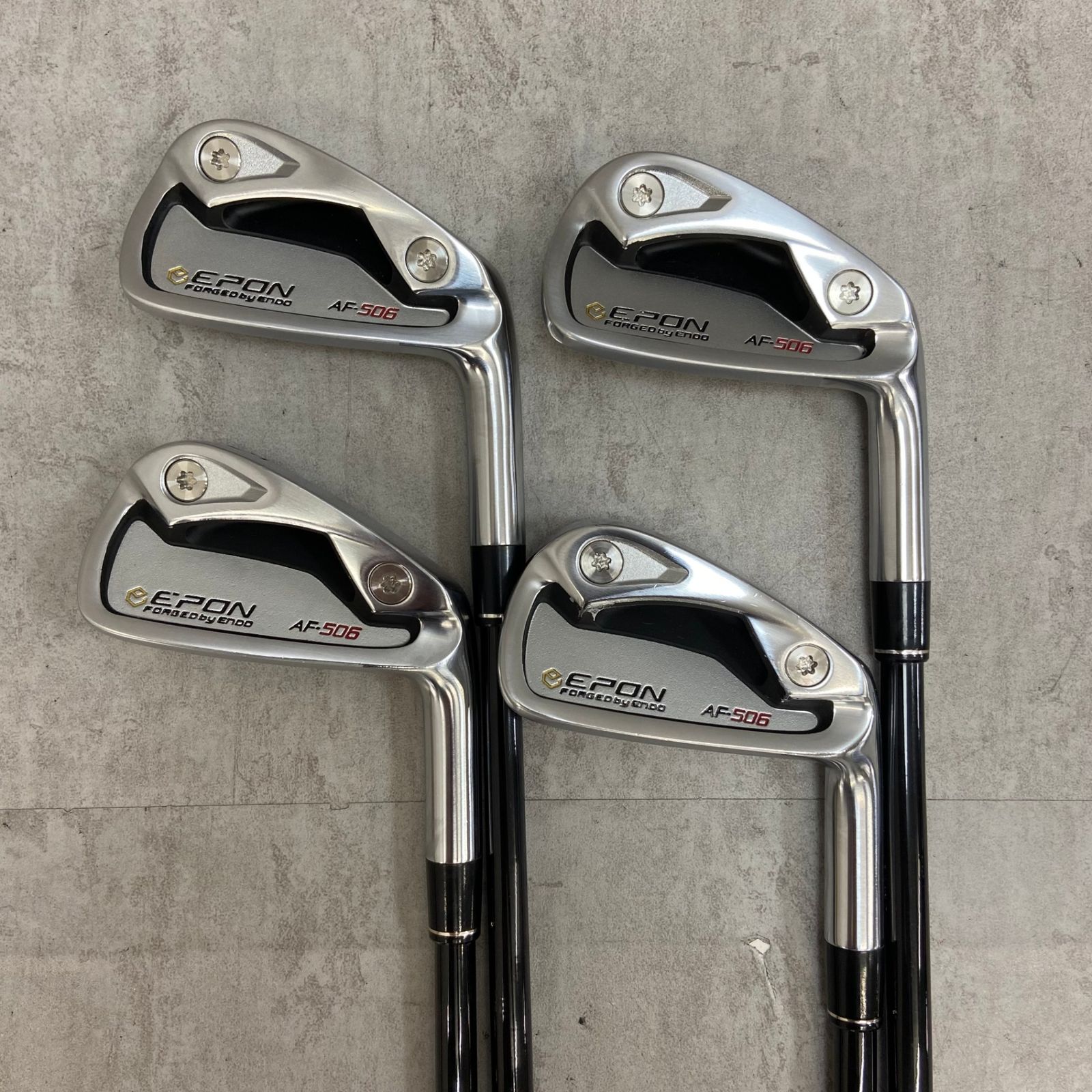 EPON AF-506 メンズゴルフ アイアンセット 7本 S 右利き用 エポン フジクラ ベンタス