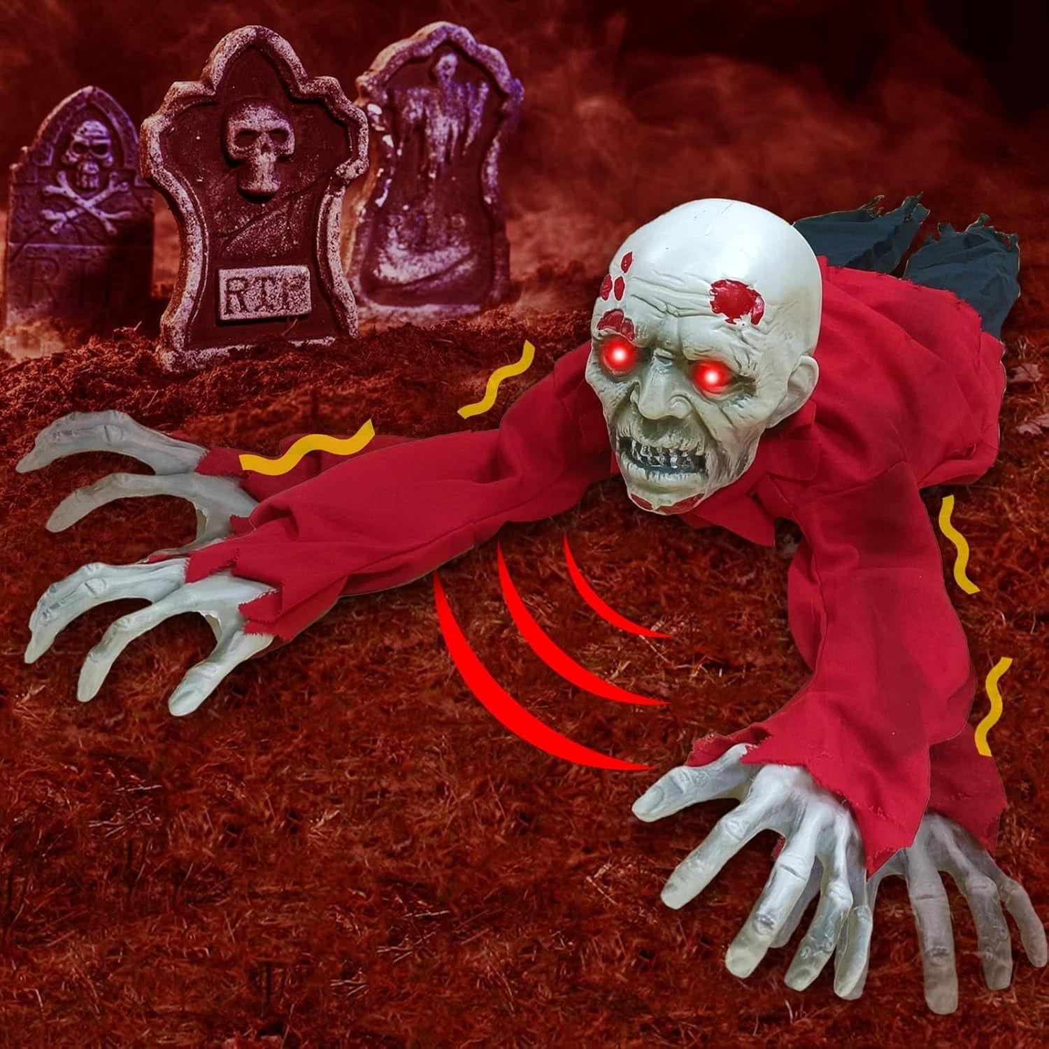 ハロウィン ハロウィン雑貨 ハロウィンパーティ ゾンビ 人形 ドール