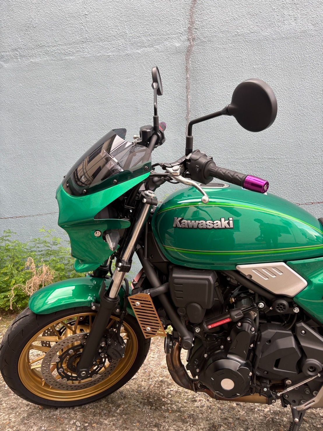 Z650RS 専用設計 日本製 ビキニカウル キャンディエメラルドグリーン