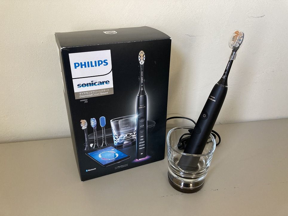 未使用 PHILIPS フィリップス 電動歯ブラシ ソニッケアー ダイヤモンドクリーン スマート HX9934/60 AZK650330大