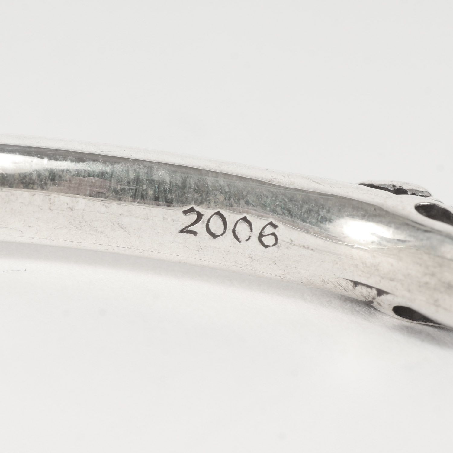 CHROME HEARTS　ダブルドッグ　バングル CHROME HEARTS クロムハーツ（原本有） BANGLE DOUBLE DOG