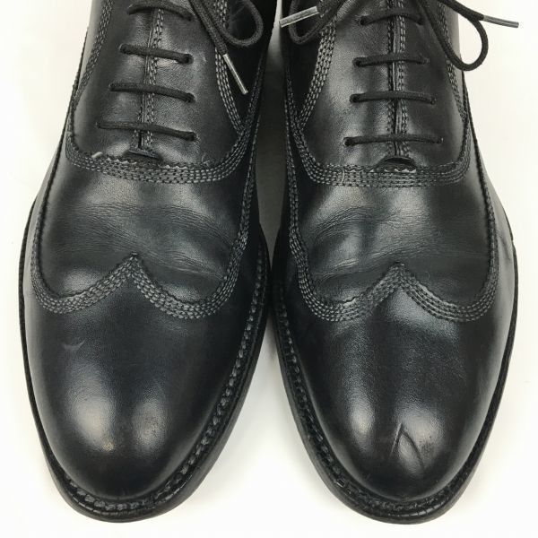 SALE>試着交換OK！SUTOR MANTELLASSI/ストールマンテラッシ　 ウイングチップ/ビジネスシューズ〈黒/BLACK/ブラック〉size7.5/26.0程度　ビンテージ/Vintage//菅NO.WZE-185  #BUZZBERG