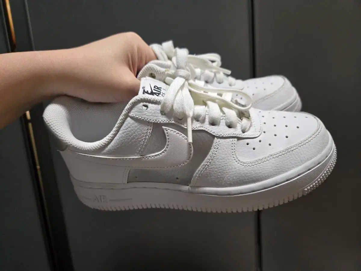 NIKE ナイキ エアフォース ホワイト シルバー ウーマンズ 225