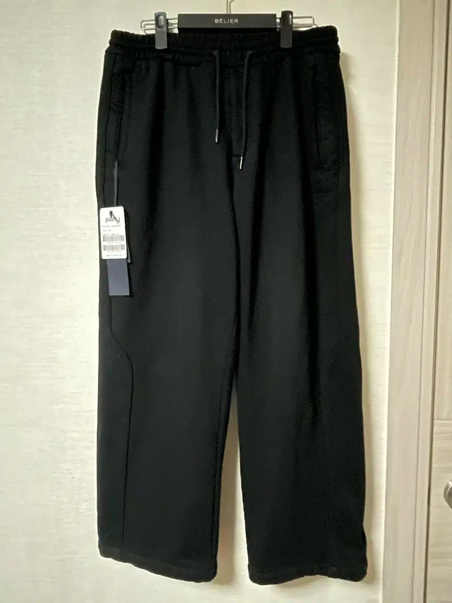 Juun.J ジュンジェイ ストラクチャー スウェットパンツ 46 ブラック