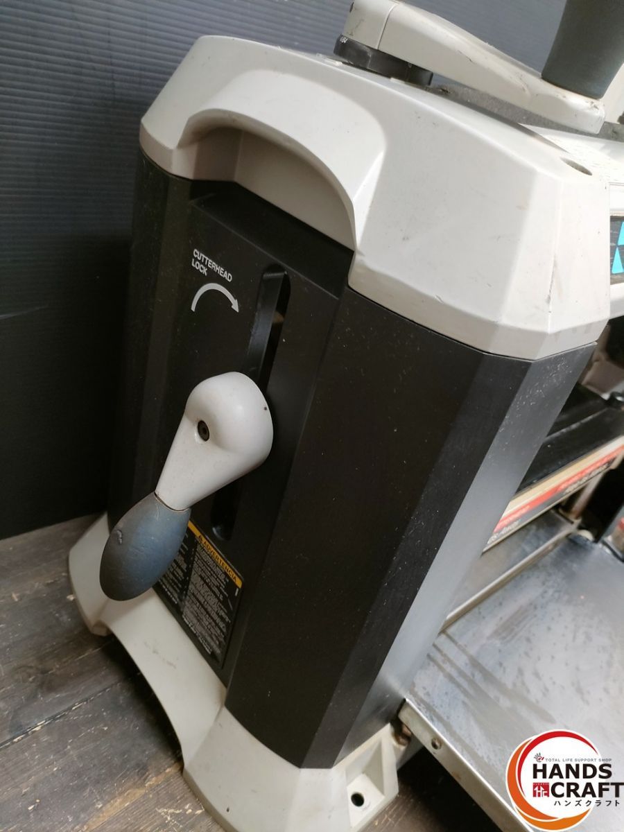 【久留米】【引き取り限定】【中古】DELTA MODEL 22-580 デルタ ツースピードプレナー 100V 自動仕上カンナ DIY 13インチ　43Kg 仕上げカンナ 中古】DELTA MODEL 22-580 デルタ ツースピードプレナー 100V 自動仕上