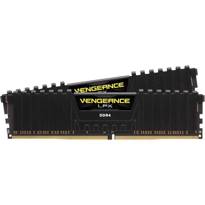 CORSAIR DDR4-3200MHz デスクトップPC用 メモリ Vengeance LPX シリーズ 64GB 32GB × 2枚 CMK64GX4M2E3200C16 ブラック 1