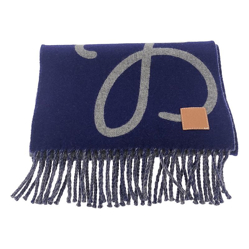 LOEWE / ロエベ | ウール混 カシミヤ シグネチャー エンボス加工 LOEWE / ロエベ | ウール混 カシミヤ シグネチャー エンボス加工