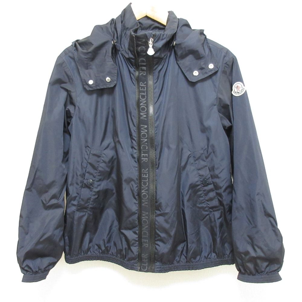 美品 21SS MONCLER モンクレール ZANICE ロゴワッペン ナイロンジップ