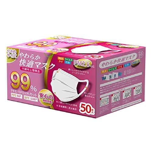 新品・4営業日で発送】TSJ やわらか快適マスク 個別包装 小さめ