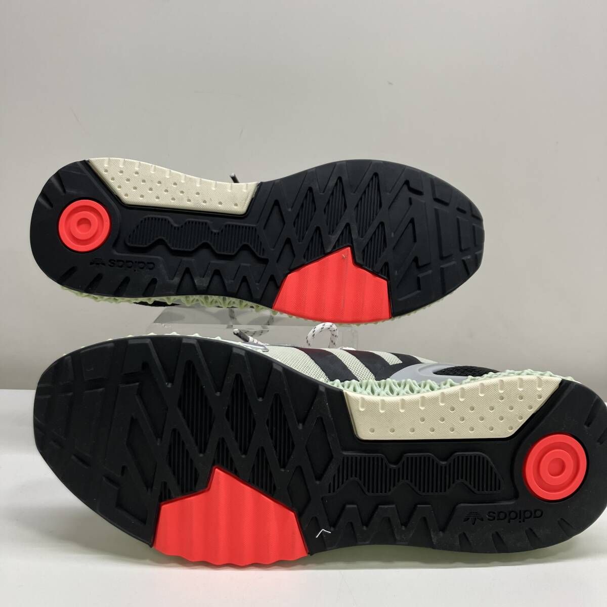 adidas ランニングシューズ ZX 2K 4D 25.5cm US7.5 スポーツ