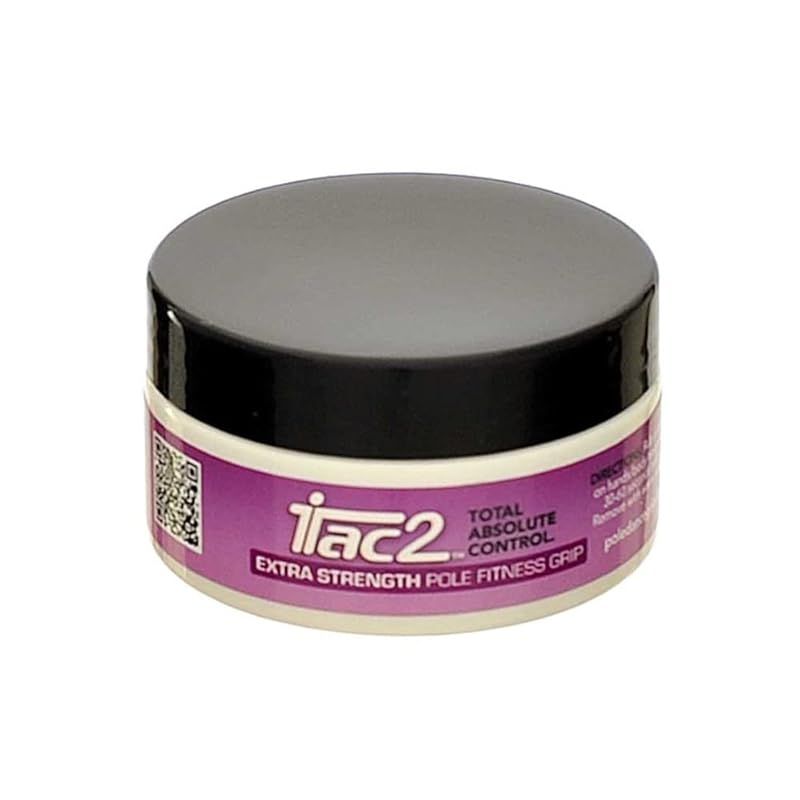 ITAC2R | ポールフィットネスグリップ - エクストラストレングス (7.5オンス 200gm) ジャー - ポールダンス、空中シルク、空中フープ用ナチュラルグリップ補助 - ドライハンドと究極のグリップ - 