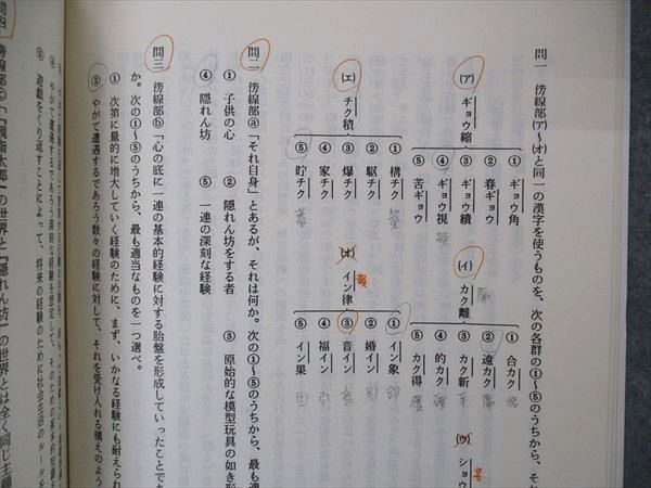 UX04-090 代ゼミ 代々木ゼミナール 現代文客観問題の解法 酒井敏行編