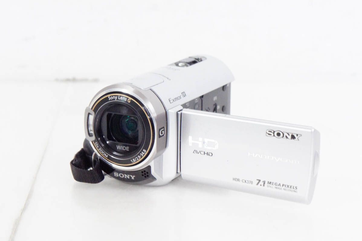 SONYソニー ハンディカム ハイビジョンデジタルビデオカメラ 64GB HDR-CX370V
