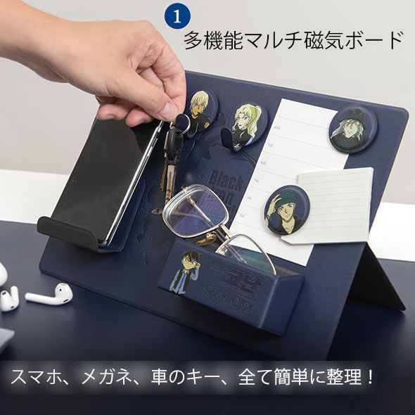 韓国版 名探偵コナン 45冊セット 名探偵コナン「黒鉄の魚影」【韓国限定】インテリアグッズ3点