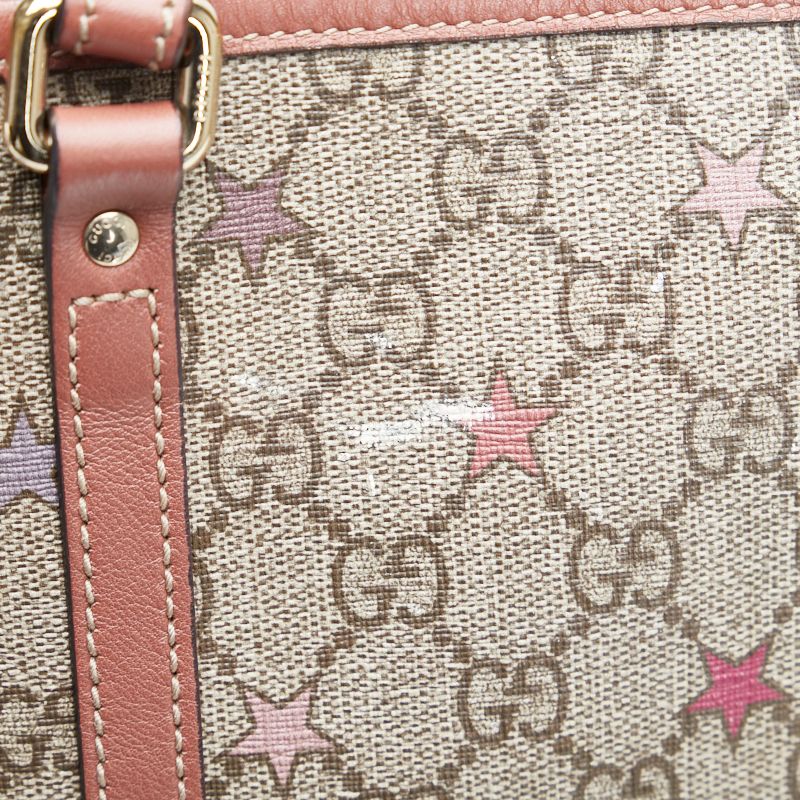 グッチ GGスプリーム スター トートバッグ ショルダーバッグ