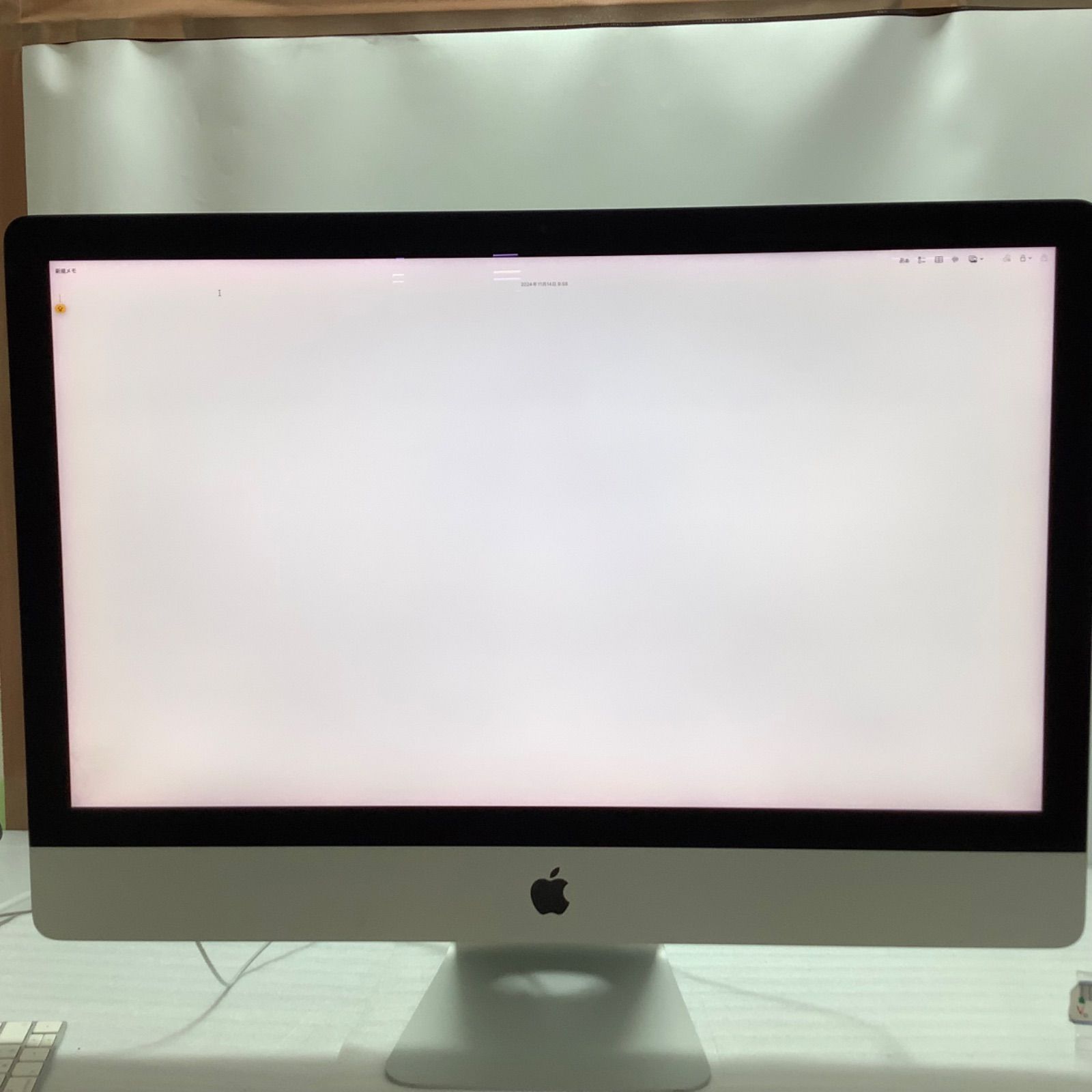 訳アリ □Apple□ iMac (Retina 5K， 27-inch， Late 2015) / Core i5 