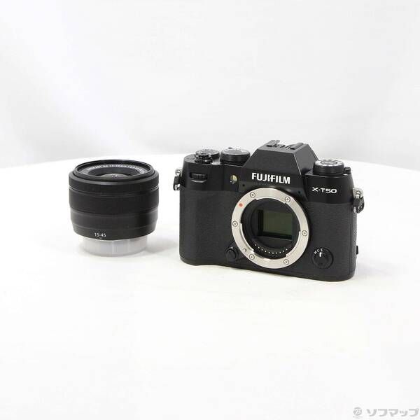 〔展示品〕 FUJIFILM X-T50 XC15-45mm レンズキット ブラック 262