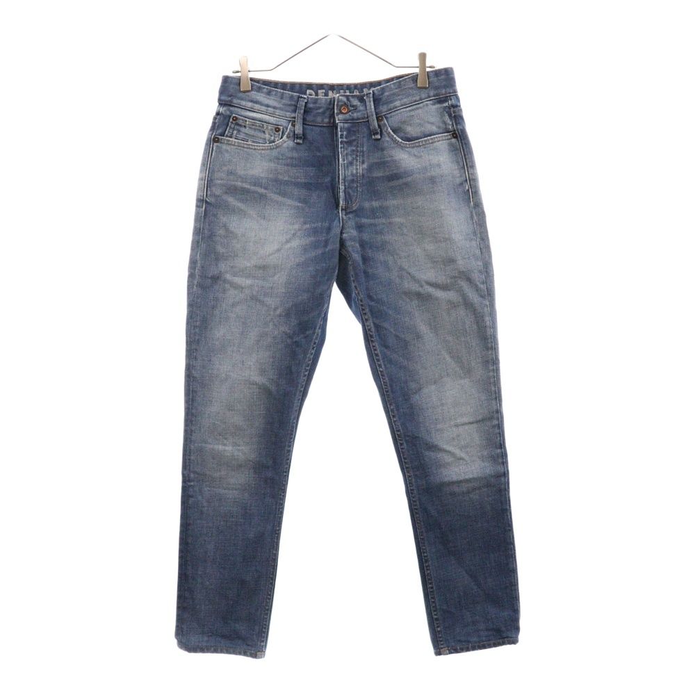 美品　DENHAM デンハム SHANK CARROT FIT 32 DENHAM (デンハム) SHANK REGULAR CARROT FIT ボタンフライ