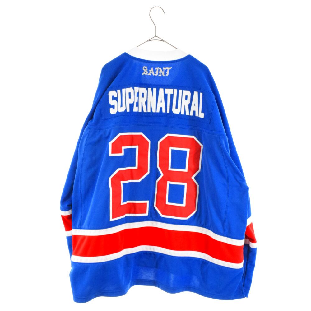SAINT MICHAEL セントマイケル 23SS GAMESHIRT ロゴ刺繍ゲーム
