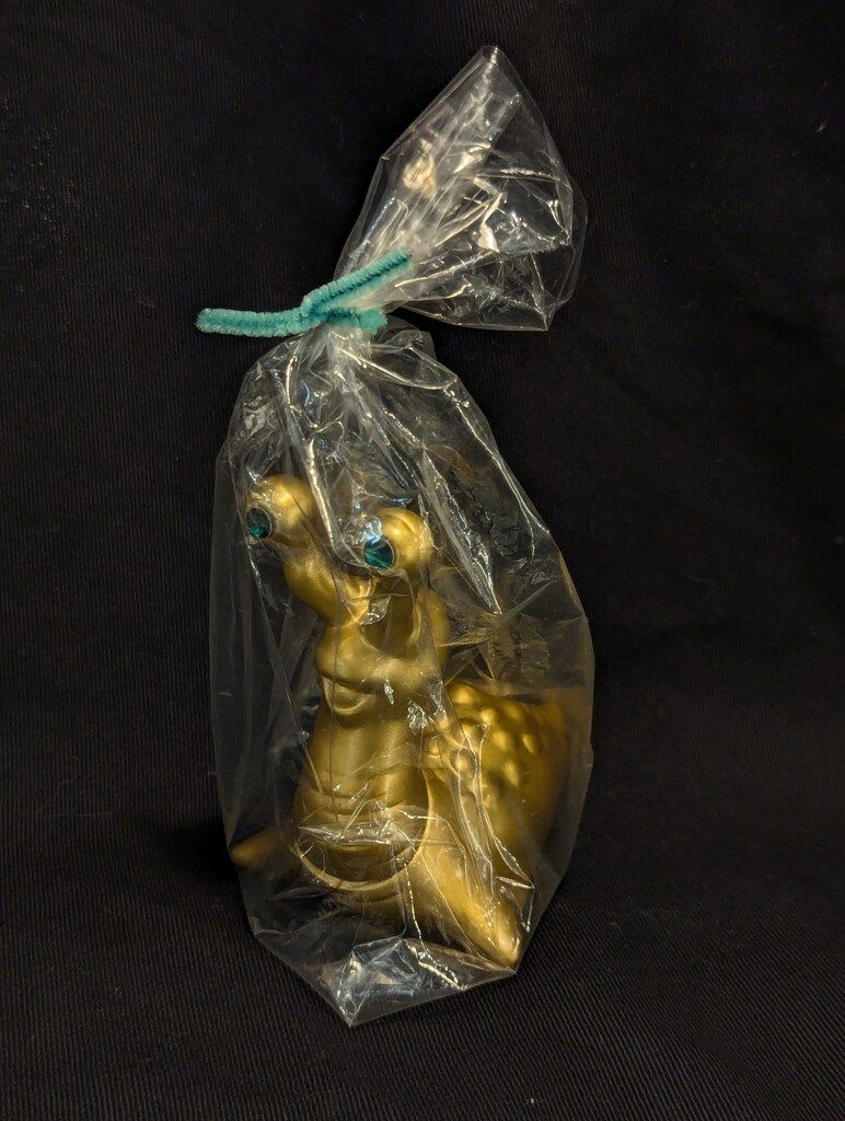 ブルマァク　M1号 ミニ怪獣シリーズ ナメゴン　金／ゴールド　金塗装　当時物 M1号 ミニ怪獣シリーズ ナメゴン(金塗装) ブルマァク M1号 ミニ怪獣