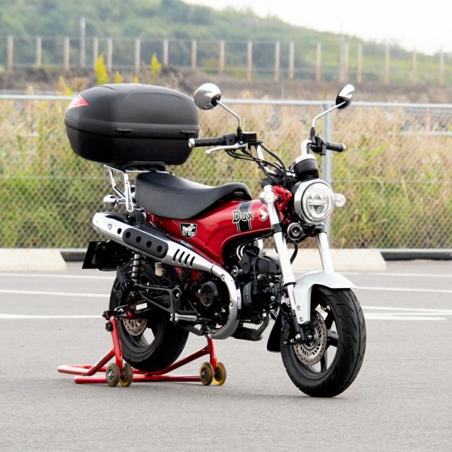 送料無料 ホンダ ダックス125 JB04 リアキャリア 43L リア