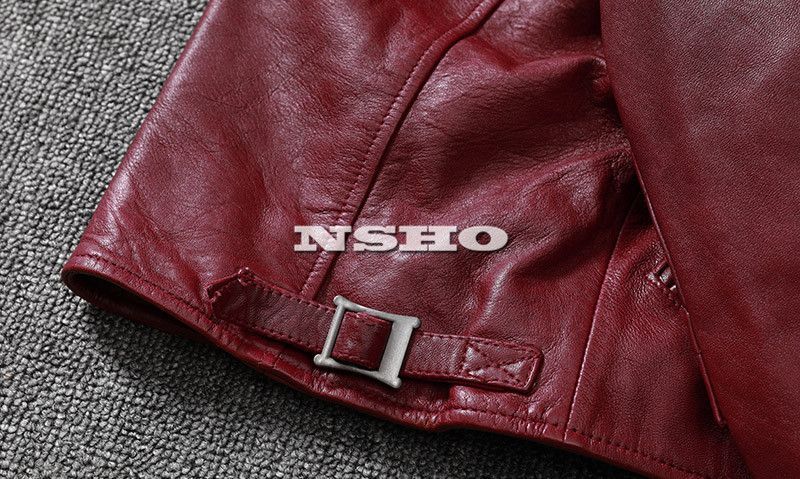 上質 メンズ レザー ジャケット カウハイド 牛革 アウトロースタイル