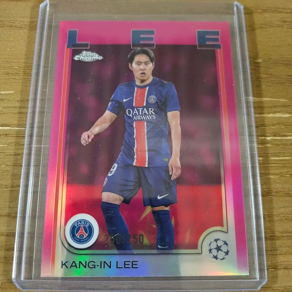 24-25 トップス クロム UCC イ・カンイン 250 限定_ピンク