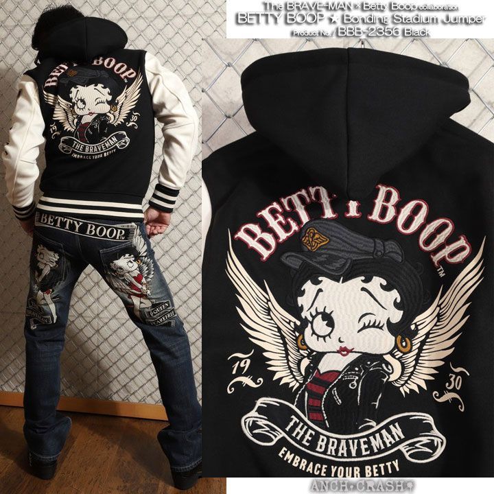 Betty Boop スタジャンスタジャン - dsgroupco.com