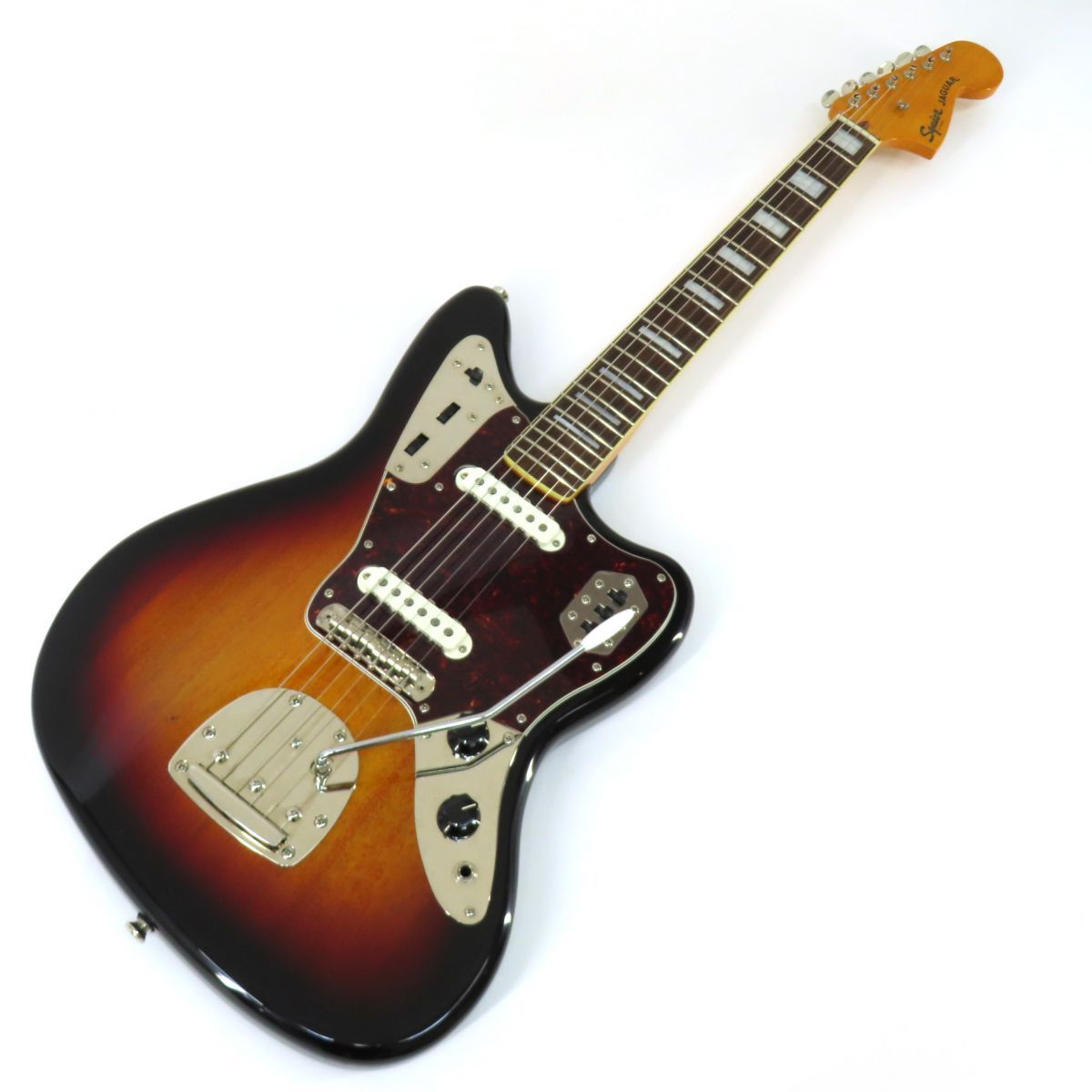 【入手困難品】Squier Jaguar ジャガー スクワイヤー エレキギター Squier by Fender Affinity Series Jaguar 3-Color Sunburst