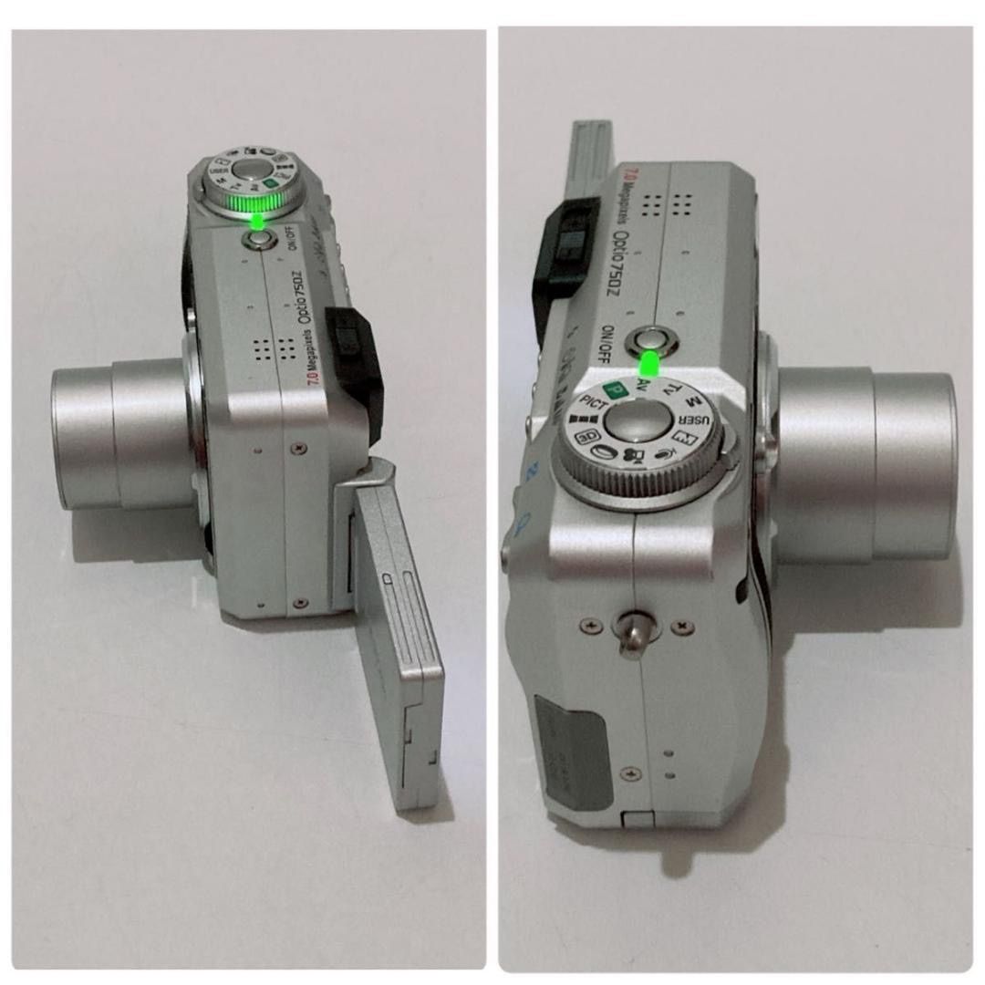 動作品】PENTAX Optio 750Z デジカメ ペンタックス オールドコンデジ