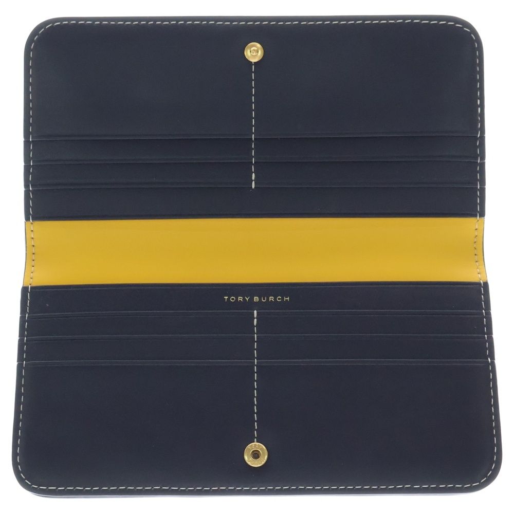 TORY BURCH (トリー バーチ) Monogram Zip Slim Wallet T