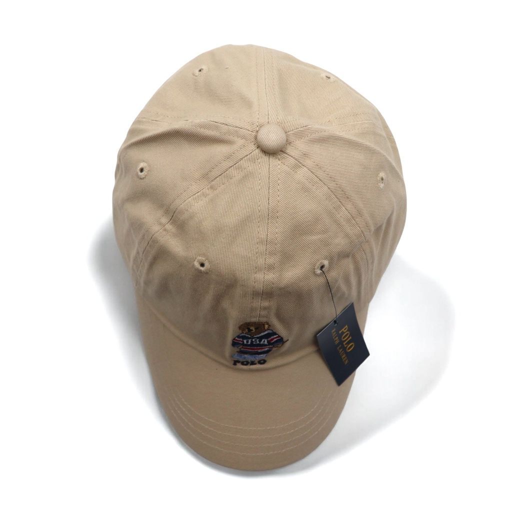 POLO RALPH LAUREN ポロベア ベースボールキャップ ONE ベージュ