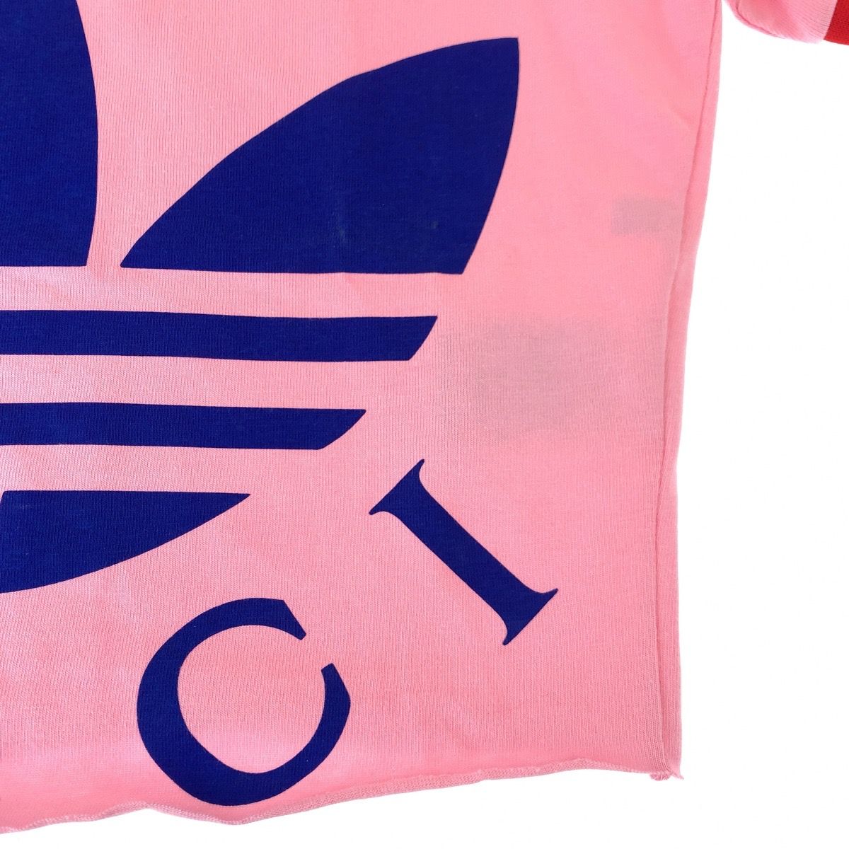 新品未使用 GUCCI グッチ GUCCI × adidas 22SS サイズXS ピンク レッド 