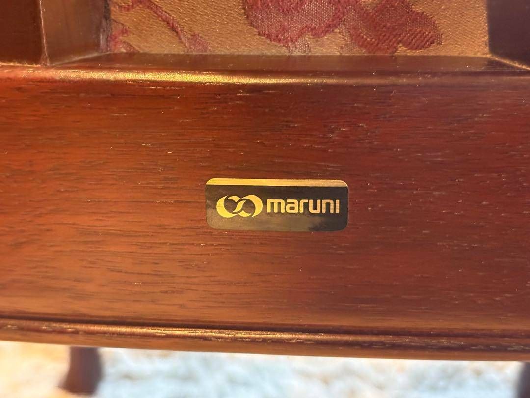 maruni マルニ　カリモク　ビンテージ　レトロ　チェア　2脚セット IZ maruni マルニ カリモク ビンテージ レトロ チェア 2脚セット IZ