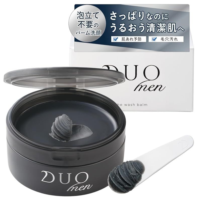 【オトコの皮脂やにおいの元*を徹底洗浄】 DUOmen ザ ウォッシュバーム 90g メンズ洗顔料 メンズ化粧品 クレンジング 毛穴 メンズ DUO duo デュオメン