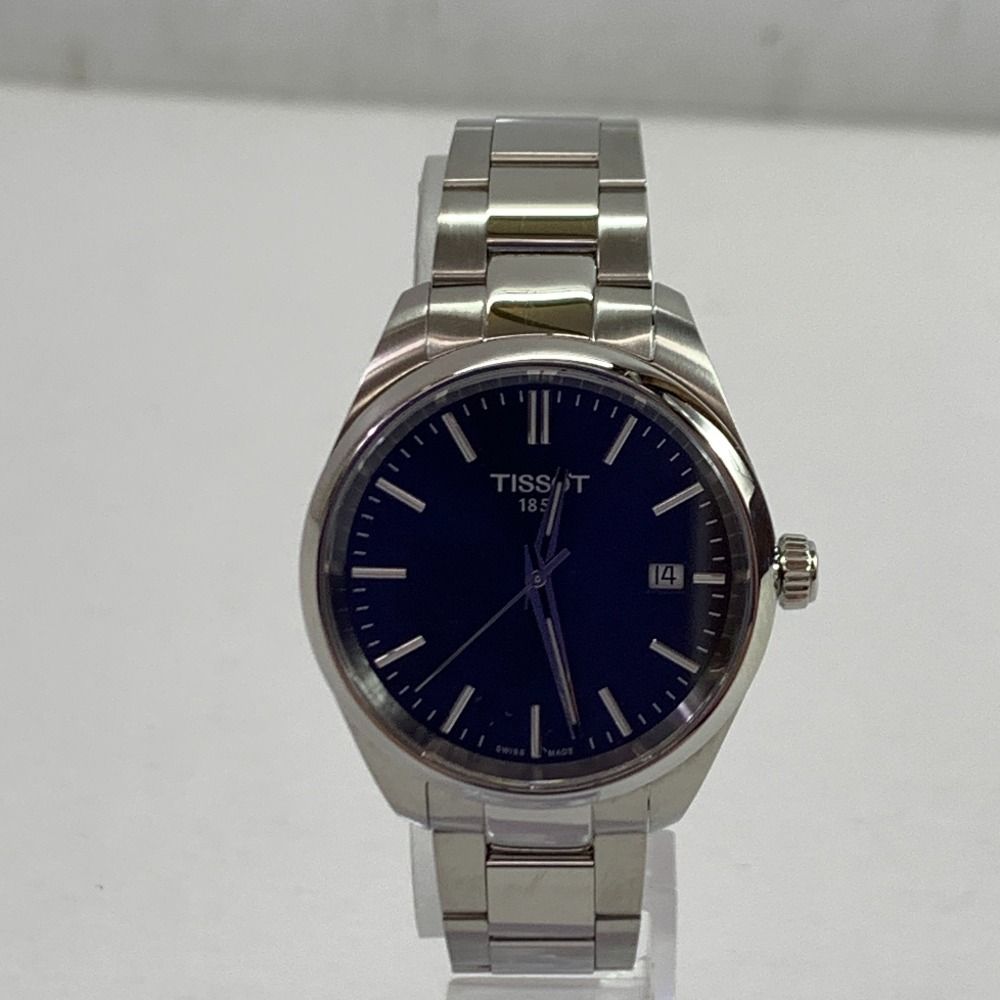 04w4121∞ TISSOT ティソ PR100 腕時計 34mm ブルー文字盤 サファイアガラス ステンレススチール クォーツ 八王子店