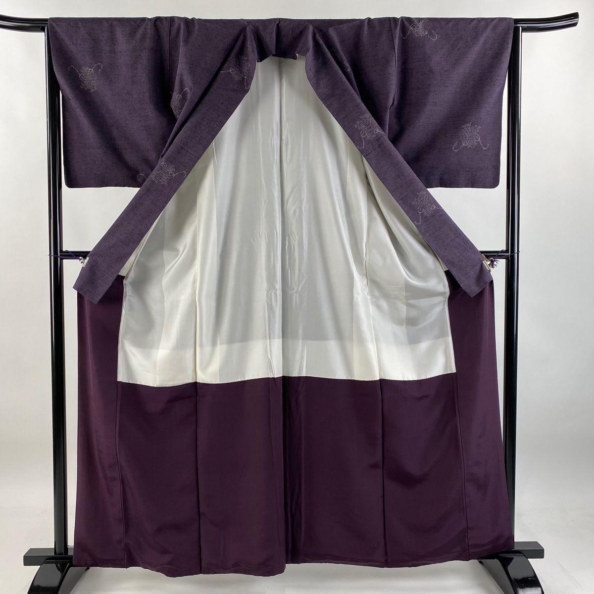 濃紫 正絹