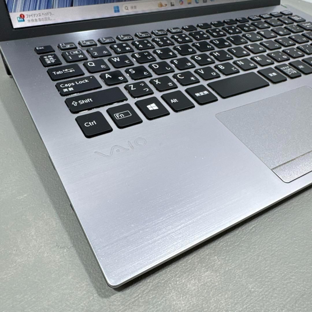 高性能】VaioS11マットシルバー☘7世代i5☘新品NVMe512GB 高性能