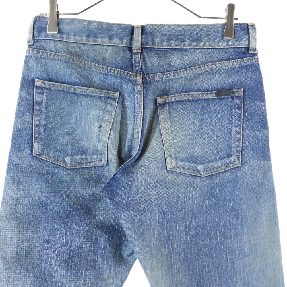 SAINT LAURENT PARIS (サンローランパリ) 20AW STRAIGHT JEANS ロゴ