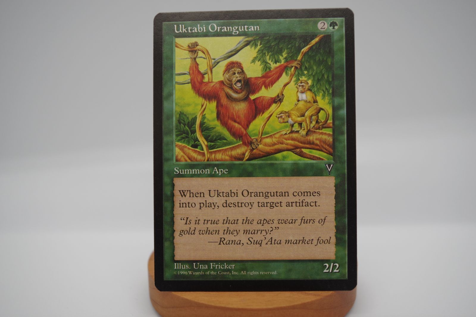 MTG VIS Uktabi Orangutan ウークタビー・オランウータン 英語版