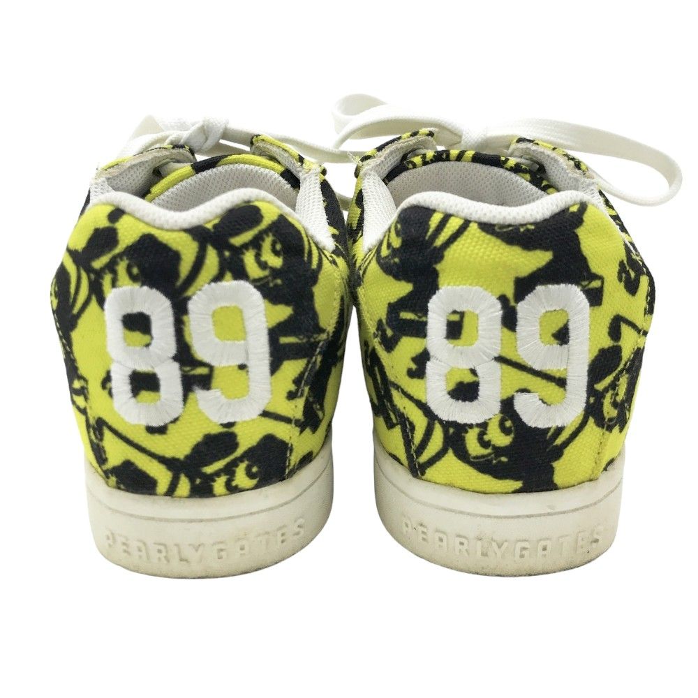 PEARLY GATES ゴルフシューズ ホワイト/イエロー PEARLY GATES ゴルフ