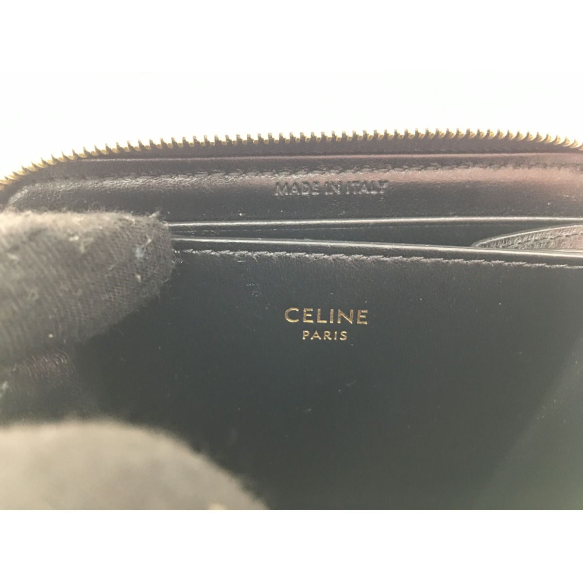 ▽▽CELINE セリーヌ コインケース 小銭入れ キルティングレザー 10B66BFL.38NO ブラック - メルカリ