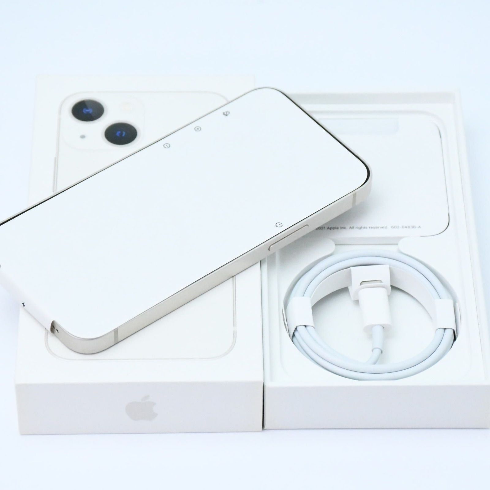 極美品☆】iPhone13mini 本体 White 128GB SIMフリー