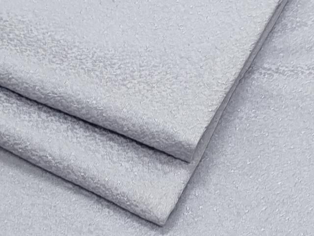 平和屋着物●上質な色無地 吉祥地紋 牡丹鼠色 正絹 CAAX3119th