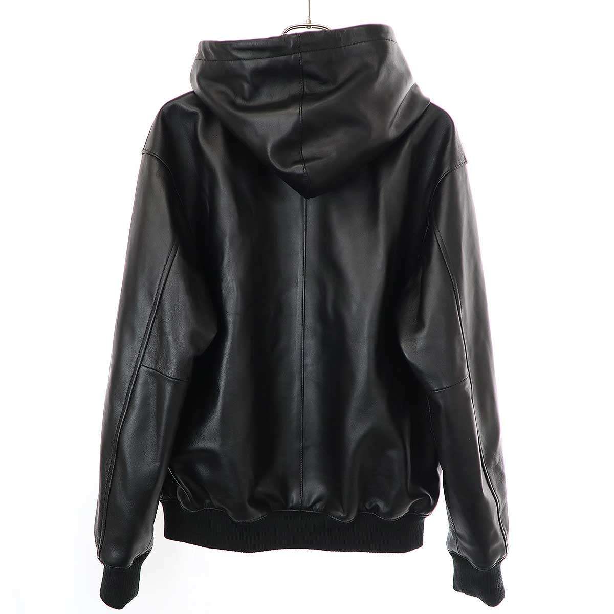 Schott ショット LEATHER FULLZIP PARKA フルジップレザーパーカー  