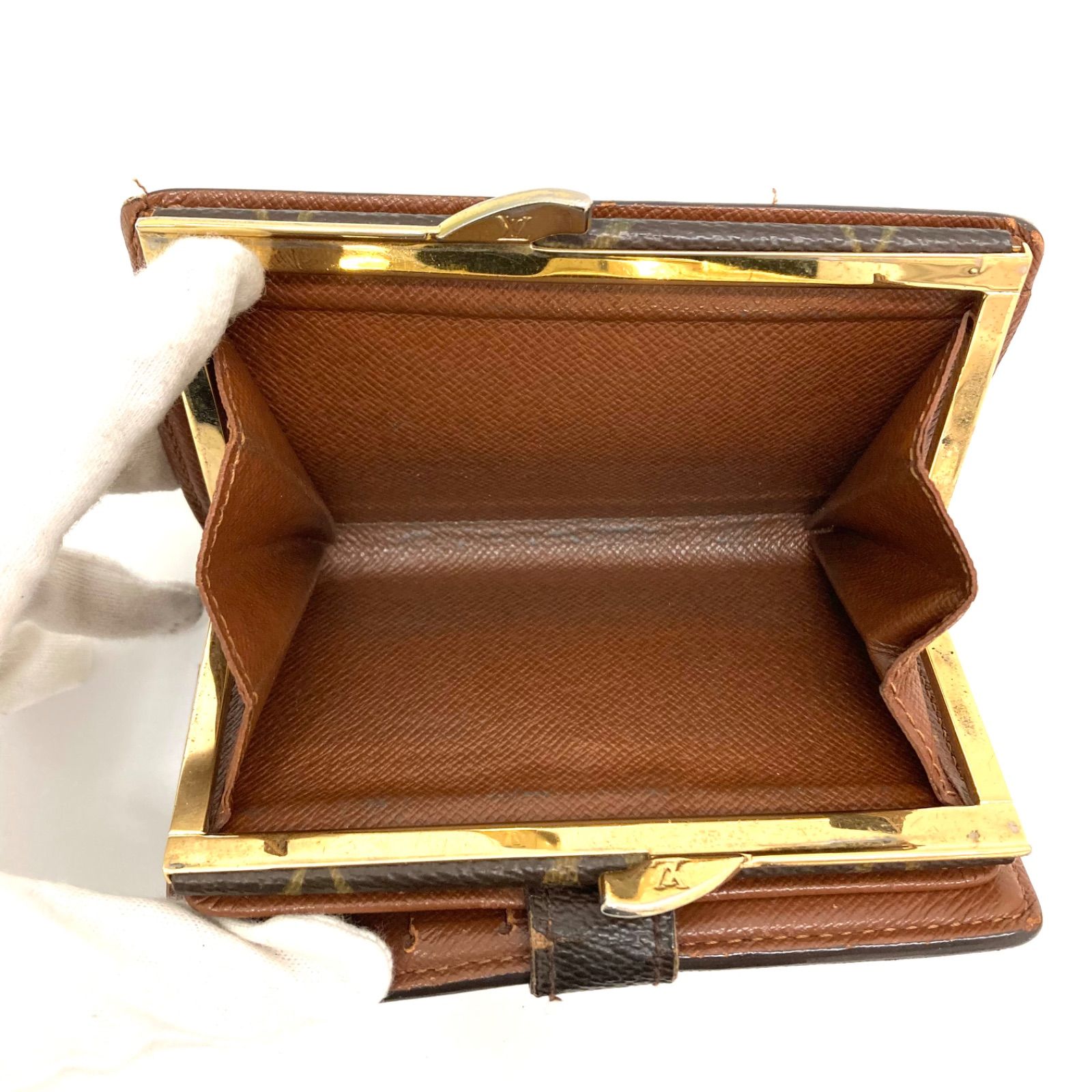 ルイヴィトン✨　ポルトフェイユ・ヴィエノワ　二つ折り財布　モノグラム　がま口 楽天市場】ルイヴィトン 二つ折りがま口財布(小銭入れあり