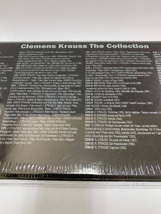 未開封Clemens Krauss The Collection
